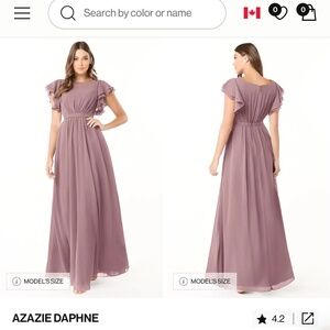Azazie bridesmaid dress
